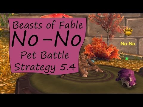 No-No: Beasts of Fable Pet Battle Guide 5.4