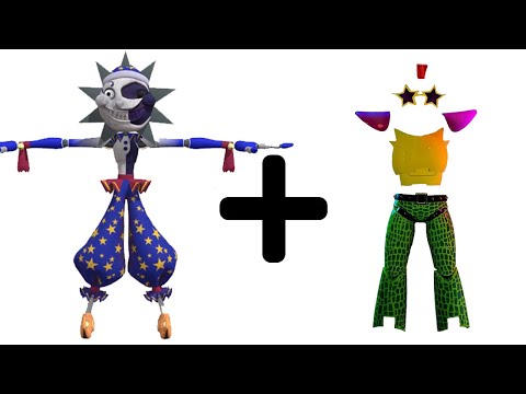 Moondrop + Monty Clothes = ??? | FNAF ANIMATION
