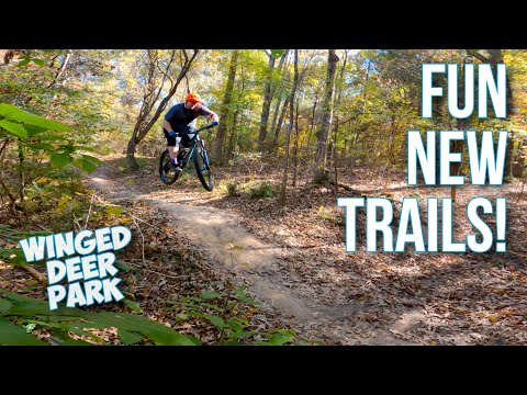 Exploring NEW MTB TRAILS at Winged Deer | Upper & Lower Free Will | Johnson City TN