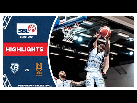 SBL 20/21 Highlights - Fribourg Olympic vs. Union Neuchâtel Basket