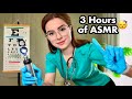 ASMR 3 HOURS Of Nurse Exam In Bed FOR SLEEP Relaxing Medical Roleplay Ear Eye Hearing Tests