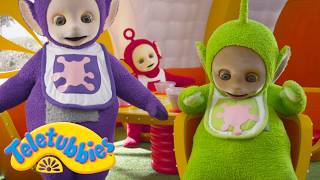 Download lagu Messy Tubby Custard! | Learn with Teletubbies & Friends - WildBrain | Learning for Kids mp3