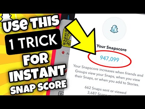 (NEW TRICK) How To Quickly INCREASE Snap Score in Snapchat 2025 *actually works