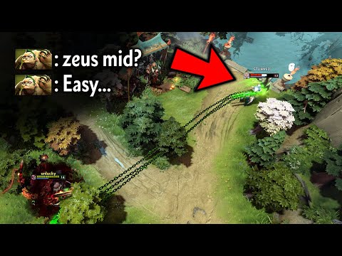 How to destroy Immortal Zeus Mid? | Genius Pudge