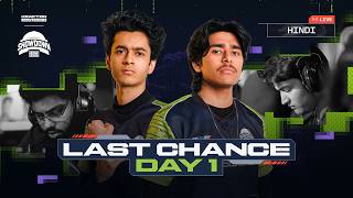 [HINDI] BMSD 2026 | Last Chance | Day 1 #BGMILIVE