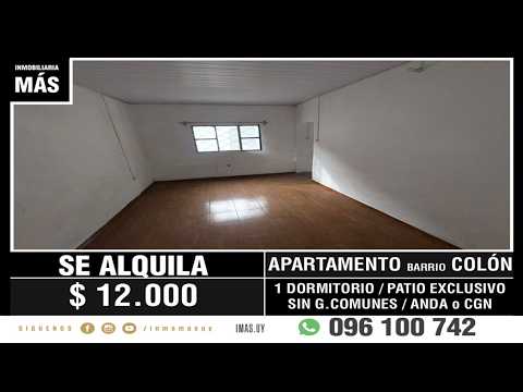 Video de YouTube - Apartamento Alquiler Peñarol Montevideo iMas.uy LM