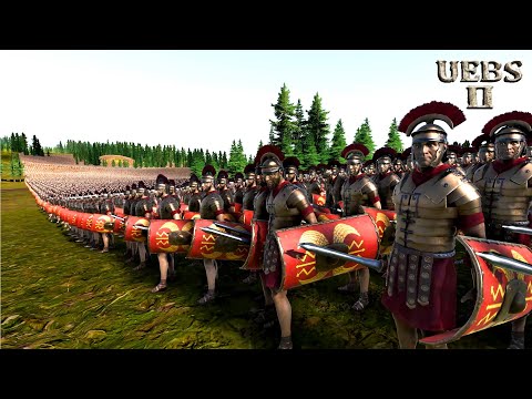[NEW UNIT] 250,000 ROMAN GENERALS vs 1,000,000 SPARTANS | Ultimate Epic Battle Simulator 2 | UEBS2