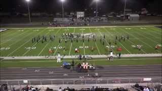 preview picture of video 'Muleshoe High School Mighty M Band Halftime Marching Show 2014'