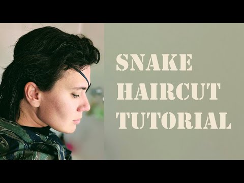 Metal Gear Solid Snake Haircut Tutorial
