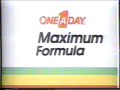 1985 One A Day Vitamins Maximum Formula The One That Has It All TV Commercial
