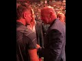 Dana White spoke with Diego Lopes after his fight at #UFC288 ?