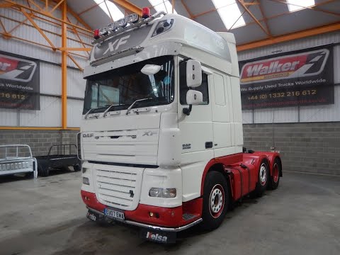 DAF XF105.460 SUPERSPACE, 6 X 2 TRACTOR UNIT - 2007 - EU07 EWA