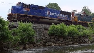 preview picture of video 'UP Heritage Salt Lake City Olympics 2002 Engine'