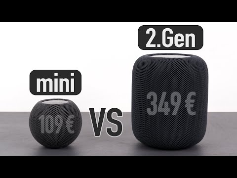 HomePod mini vs HomePod 2 - Vergleich | Welcher HomePod lohnt sich für wen mehr?