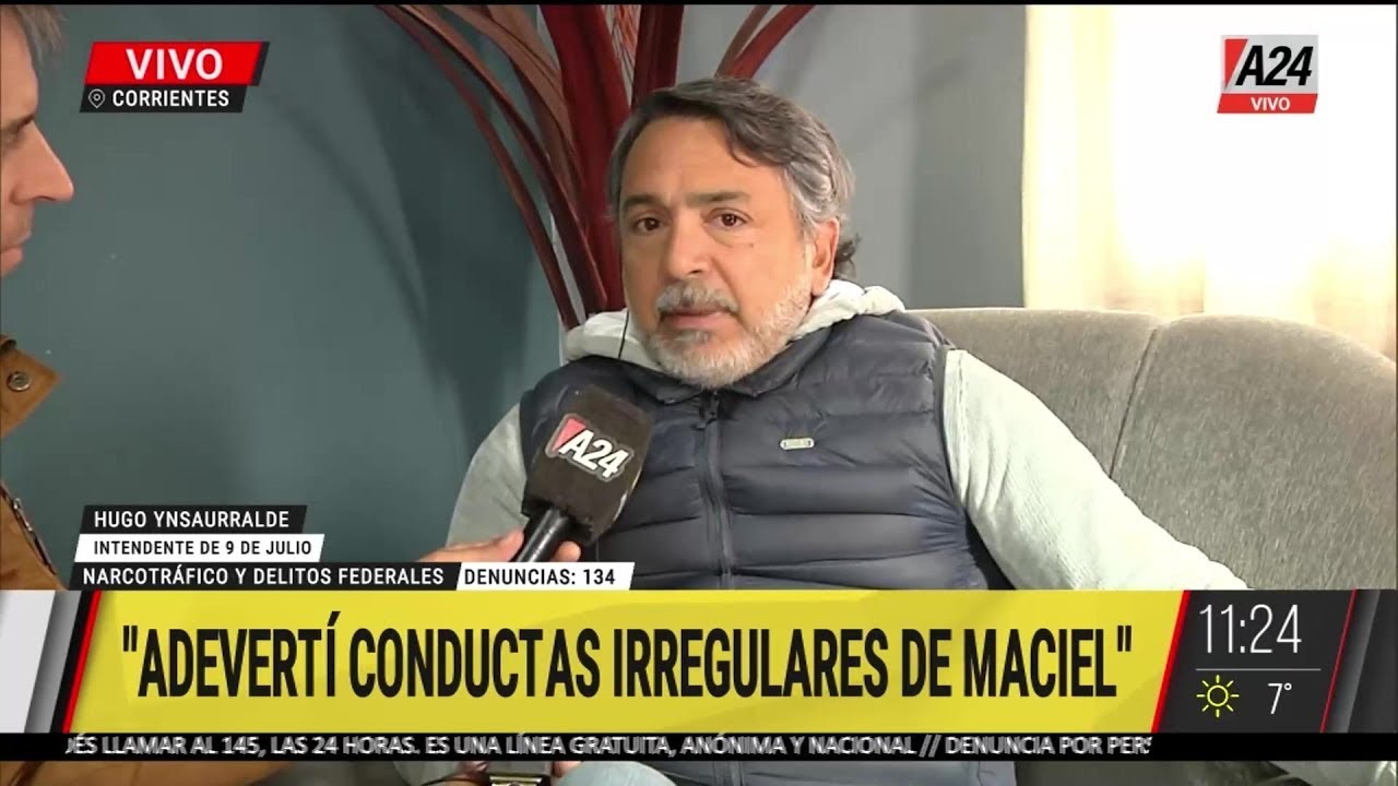 El intendente de 9 de Julio contó qué relación mantenían con Caillava