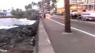 preview picture of video 'Kailua-Kona Sunset on March 20, 2008 at 6:30 pm'