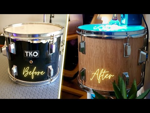 How to Turn a Drum into a Table