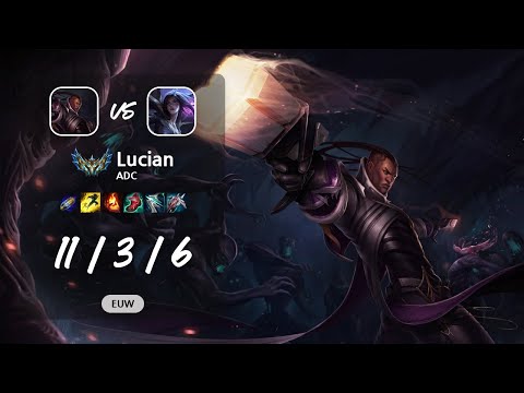 Lucian ADC vs Kai'Sa - EUW Challenger Patch 13.12