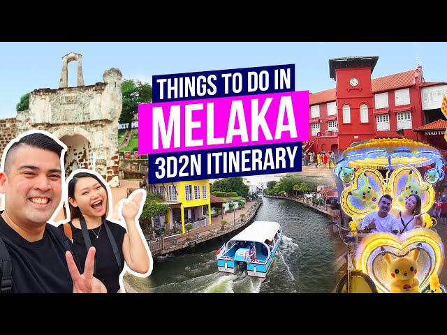 Travel vlog - Melaka 3D2N Itinerary: The Perfect Weekend Getaway (Malaysia Travel Guide)