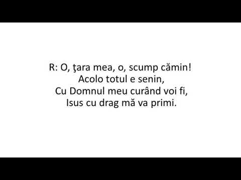 O, ţara mea - video