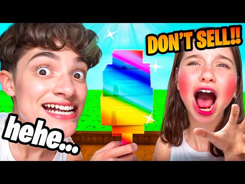 Trolling My Sister in Grow a Garden Roblox… (She Cried)