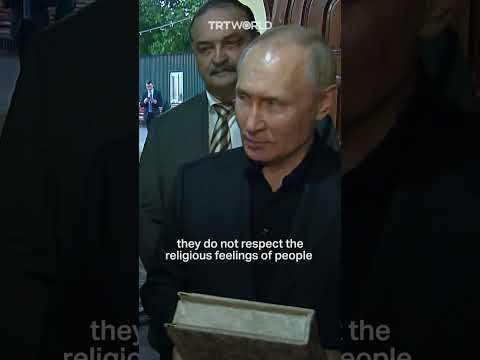 Disrespecting the Quran is a crime in Russia, unlike in some other countries - Putin