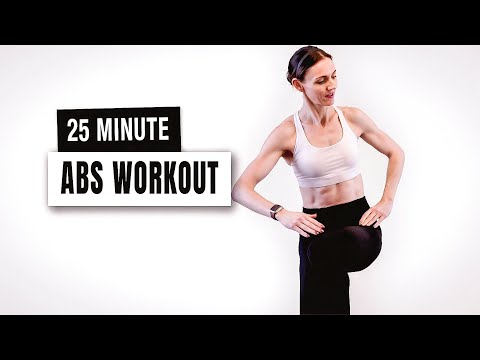 25 MIN ALL STANDING ABS Workout - No Equipment, No Sitting, No Repeats Home Workout