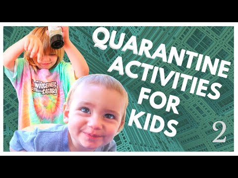 ACTIVITIES FOR CORONAVIRUS LOCKDOWN WITH KIDS - KEEP KIDS ENTERTAINED