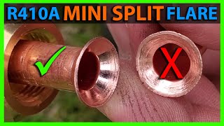 How To Make a R410A Flare for a Mini Split AC Unit Installation