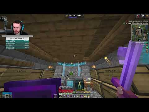 CaptainSparklez “Minecraft: Vault Hunters 1.18 Ep 66 - The Abyss” Cut Clip 2