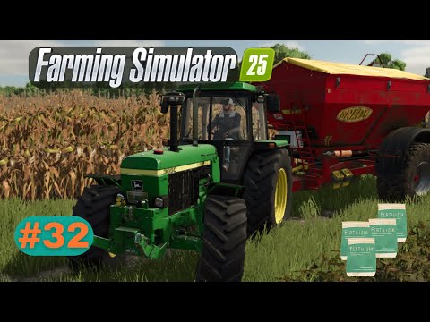 Fertilizing fields & Contracts I Farming Simulator 25 | Riverbend springs #32