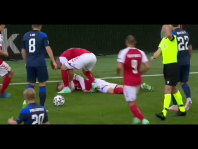 Эриксен - видео эпизода с датским футболистом в матче ...