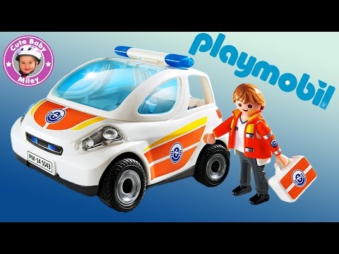 Playmobil Notarzt Auto 5543 City Action unboxing und Produktvorstellung - Kanal für Kinder