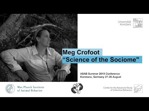 Margaret Crofoot - Science of the Sociome | ASAB Summer 2019