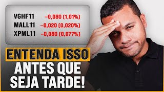 FAÇA ISSO se tiver FUNDOS IMOBILIÁRIOS no vermelho | FIIS: o que fazer para sair do vermelho?