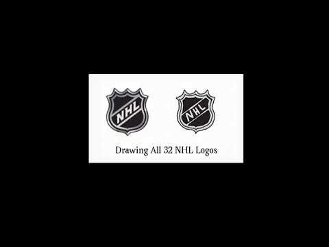 Drawing All 32 NHL Logos Part 1