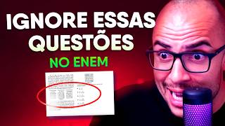 NÃO FAÇA ESSAS QUESTÕES NO ENEM! PULE PARA AUMENTAR SUA NOTA!
