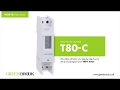 7 Day 24 Hour 16A DIN Rail Mounted Digital Control Panel Timer T80 C