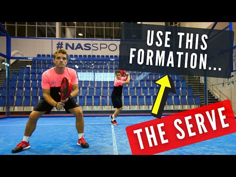 Padel Serve Formations and WHERE to move!
