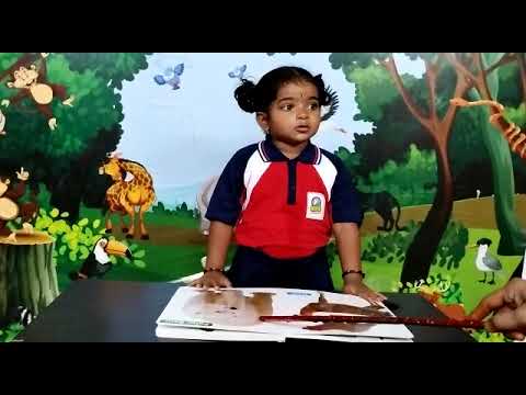 Ch.Ashritha | Wild Animals | Rise Play School | Jagannaickpur, Kakinada.