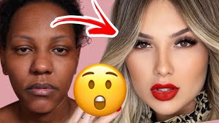 Makeup Transformation Virginia Fonseca 😳🔥 #makeup