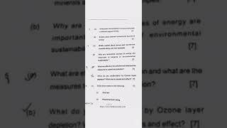 BCA | first semester | fundamentals environmental science | 2021 question paper  #lucknowuniversity