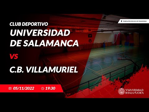 🏀 9º Jornada | CD UNIVERSIDAD DE SALAMANCA - C.B. VILLAMURIEL