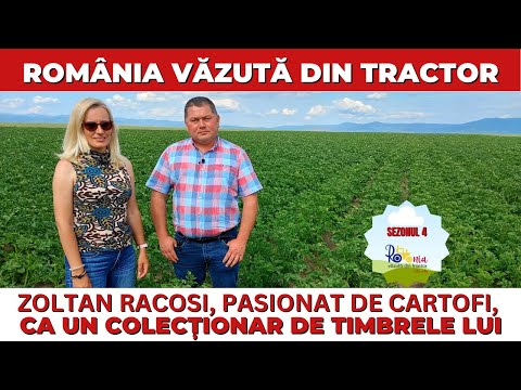 Zoltan Racosi, pasionat de cartofi, ca un colecționar de timbrele lui / România Văzută Din Tractor