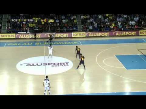 FC Barcelona Alusport 9 - Ríos Renovables 1 - Jornada 26. LNFS 12/13