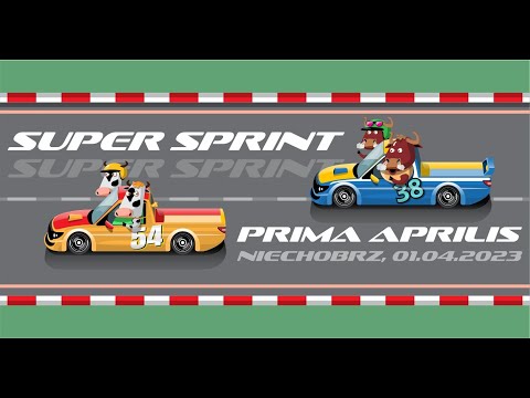 Super Sprint Prima Aprilis 2023 Biały/Solecki - Onboard