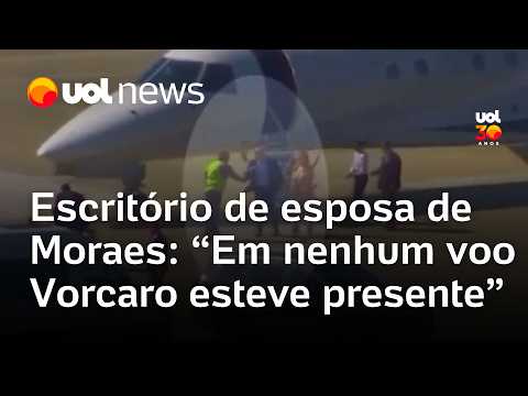 Escritório da esposa de Moraes diz que ‘em nenhum voo Vorcaro esteve presente’