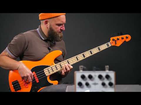 FKT Fretless Pedal on a Fretted Bass