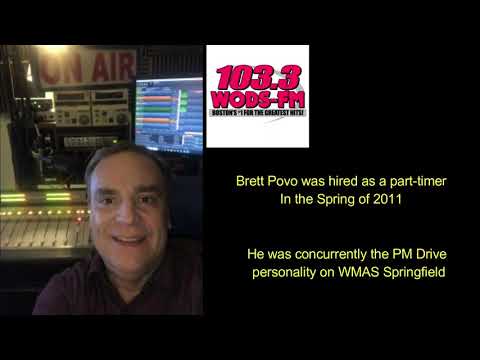 Brett Provo, 103.3 WODS Boston, 08-21-2011