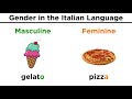 Gender In The Italian Language